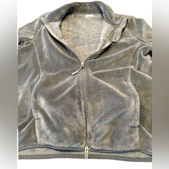 Danskin Now Fleece Zip Up Jacket Super Soft Plus X-Large 16/18 Grey - Picture 7 of 16
